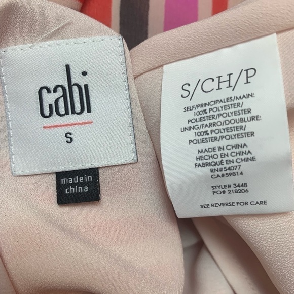 CAbi | Banded Cami | striped tank style 3448 - Picture 7 of 7